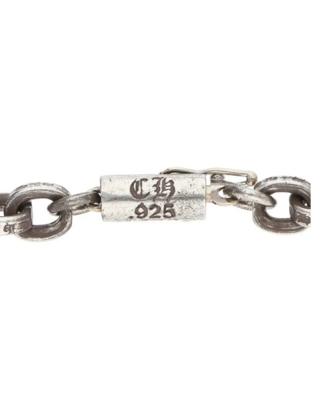 Chrome Hearts Paper Chain 18 Silver Necklace